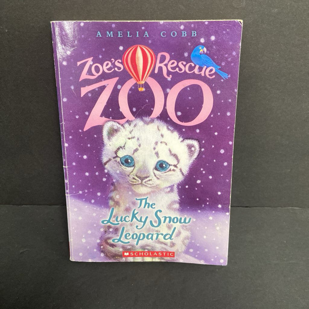 The Lucky Snow Leopard (Zoe's Rescue Zoo) (Amelia Cobb) -series paperback