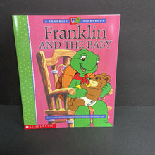 Load image into Gallery viewer, Franklin and the Baby (Paulette Bourgeois) -character paperback
