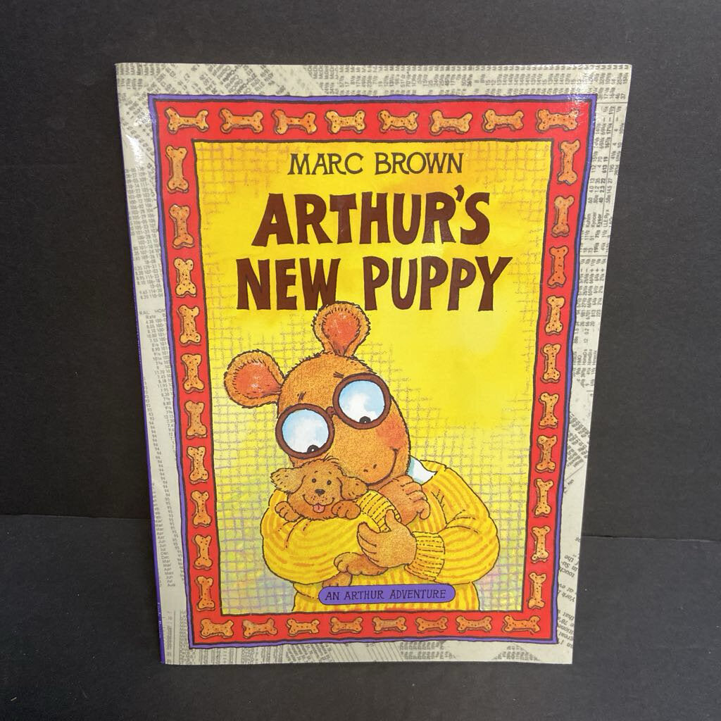 Arthur's New Puppy (Marc Brown) -character paperback