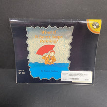 Load image into Gallery viewer, What If It Never Stops Raining? (Nancy Carlson) (Weather: Rain) -paperback
