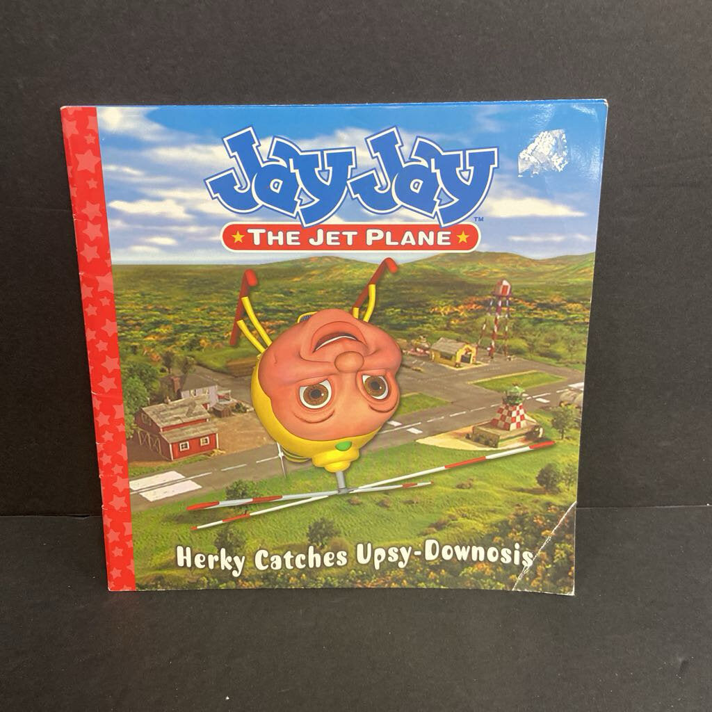 Herky Catches Upsy-Downosis (JayJay The Jet Plane) (Jenny Miglis) -character paperback