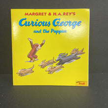 Load image into Gallery viewer, Curious George and the Puppies (Margret &amp; H.A. Rey) -character paperback
