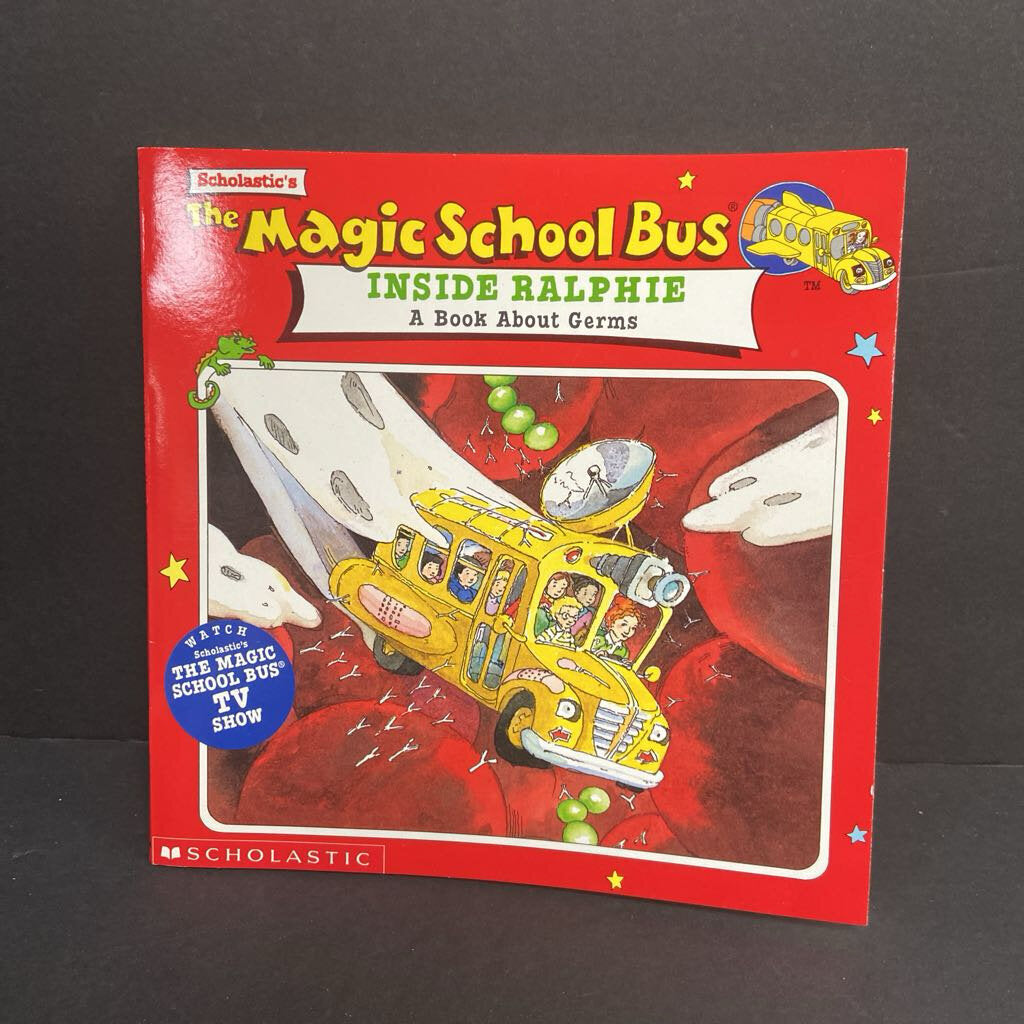 The Magic School Bus Inside Ralphie: A Book About Germs (Anatomy/General Science) -educational paperback