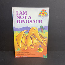 Load image into Gallery viewer, I Am Not A Dinosaur (My First Hello Reader w/ Flash Cards, Pre-K-Grade 1) (Mary Packard) -reader paperback
