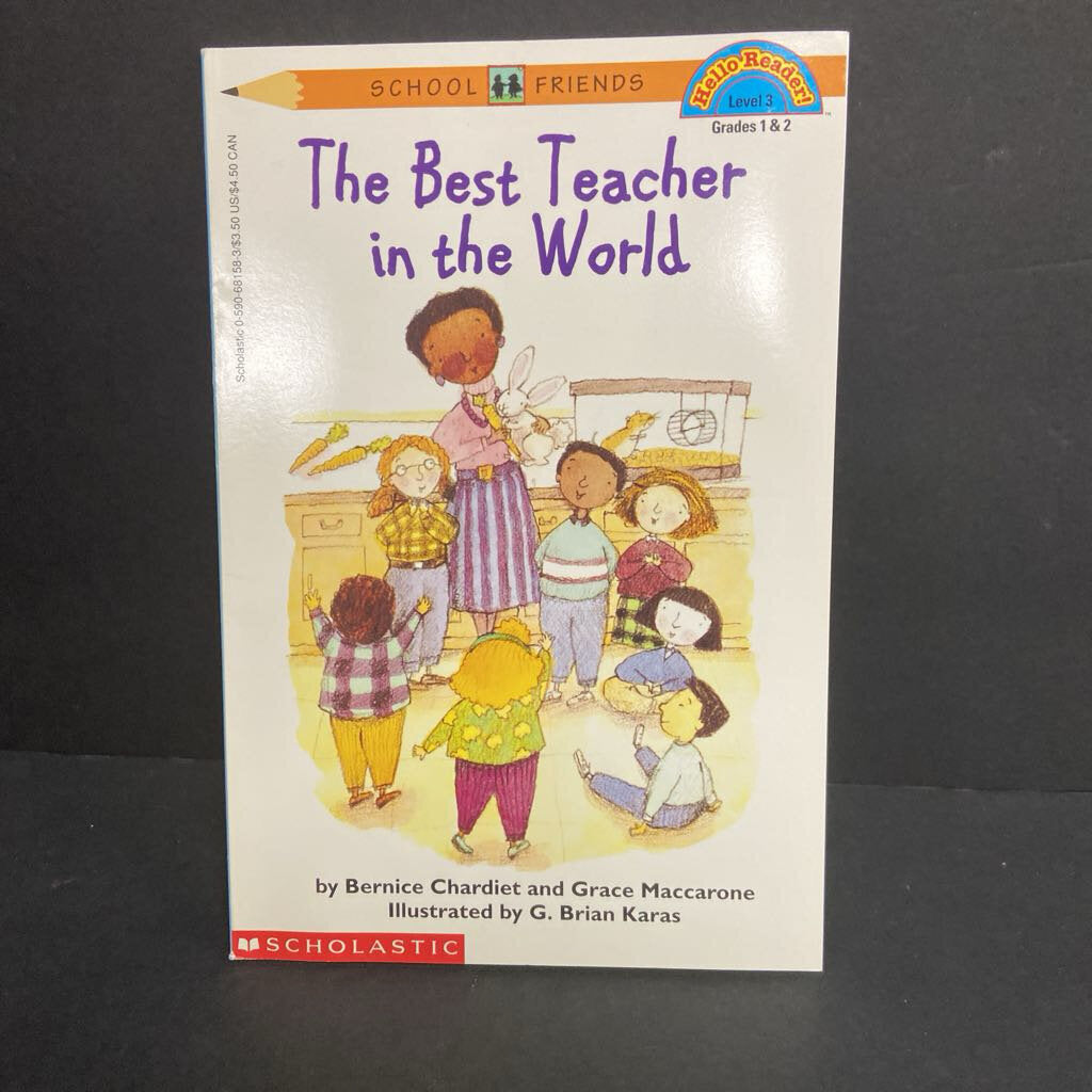 The Best Teacher in the World (School Friends) (Hello Reader Level 3) (Elementary School) -reader paperback