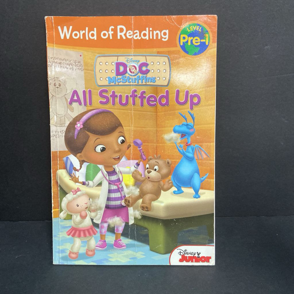 All Stuffed Up (World of Reading Pre Level 1) (Doc McStuffins) (Disney) -character reader paperback