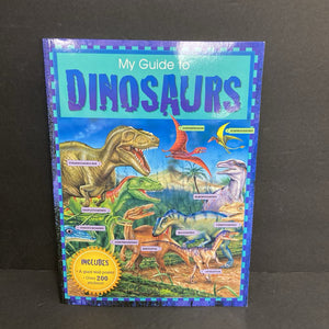 My Guide to Dinosaurs (Garry Fleming) -educational paperback