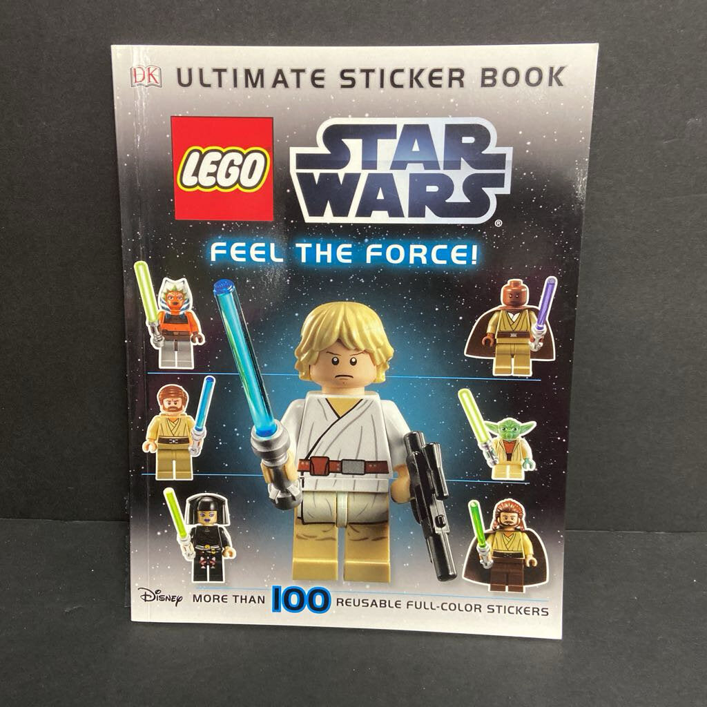 Feel the Force! (LEGO Star Wars) (DK Ultimate Sticker Book) -character activity paperback