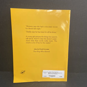 A Chocolate Moose for Dinner (Fred Gwyne) -paperback