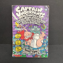 Load image into Gallery viewer, Captain Underpants and the Invasion of the Incredibly Naughty Cafeteria Ladies From Outer Space (and the Subsequent Assault of the Equally Evil Lunchroom Zombie Nerds (Dav Pilkey) -series paperback
