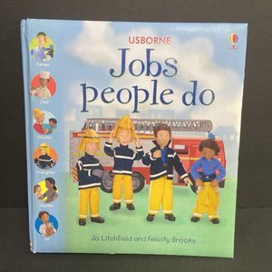 Jobs People Do (Usborne) (Jo Litchfield & Felicity Brooks) (Soft-Cover) -hardcover