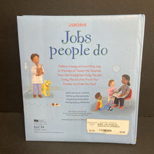 Load image into Gallery viewer, Jobs People Do (Usborne) (Jo Litchfield &amp; Felicity Brooks) (Soft-Cover) -hardcover
