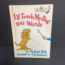 Load image into Gallery viewer, I&#39;ll Teach My Dog 100 Words (Michael Frith) (Book Club Edition) -dr. seuss hardcover
