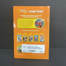 Load image into Gallery viewer, Dog on a Bike! And More True Stories of Amazing Animal Talents (National Geographic Kids) (Moira Rose Donohue) (Mammals) -educational series paperback
