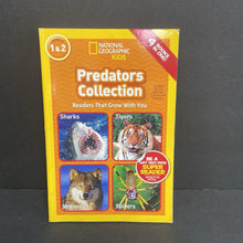 Load image into Gallery viewer, Predators Collection (National Geographic Kids Level 1 &amp; 2) -educational reader paperback
