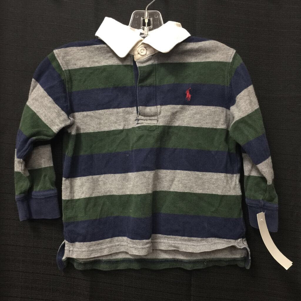 Striped Polo Shirt