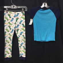 Load image into Gallery viewer, 2pc Surf Dinosaur Sleepwear
