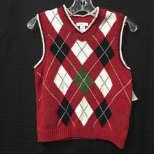 Load image into Gallery viewer, Argyle Sweater Vest
