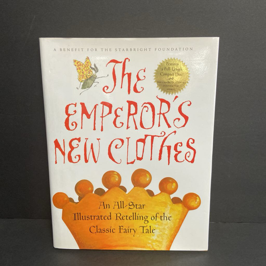 The Emperor's New Clothes: All All-Star Illustrated Retelling of the Classic Fairy Tale w/ CD (Hans Christian Andersen) (Fairy Tale) -hardcover