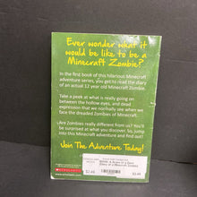Load image into Gallery viewer, A Scare of a Dare (Diary of a Minecraft Zombie) (Zack Zombie) -character series paperback

