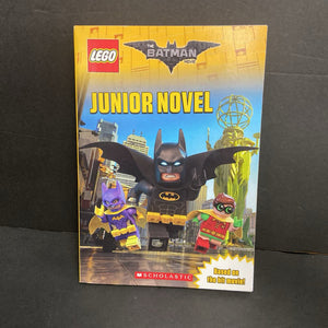 The LEGO Batman Movie Junior Novel (Jeanette Lane) -character novelization paperback