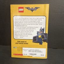 Load image into Gallery viewer, The LEGO Batman Movie Junior Novel (Jeanette Lane) -character novelization paperback
