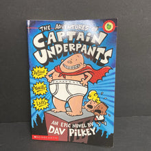 Load image into Gallery viewer, The Adventures of Captain Underpants (Dav Pilkey) -series paperback
