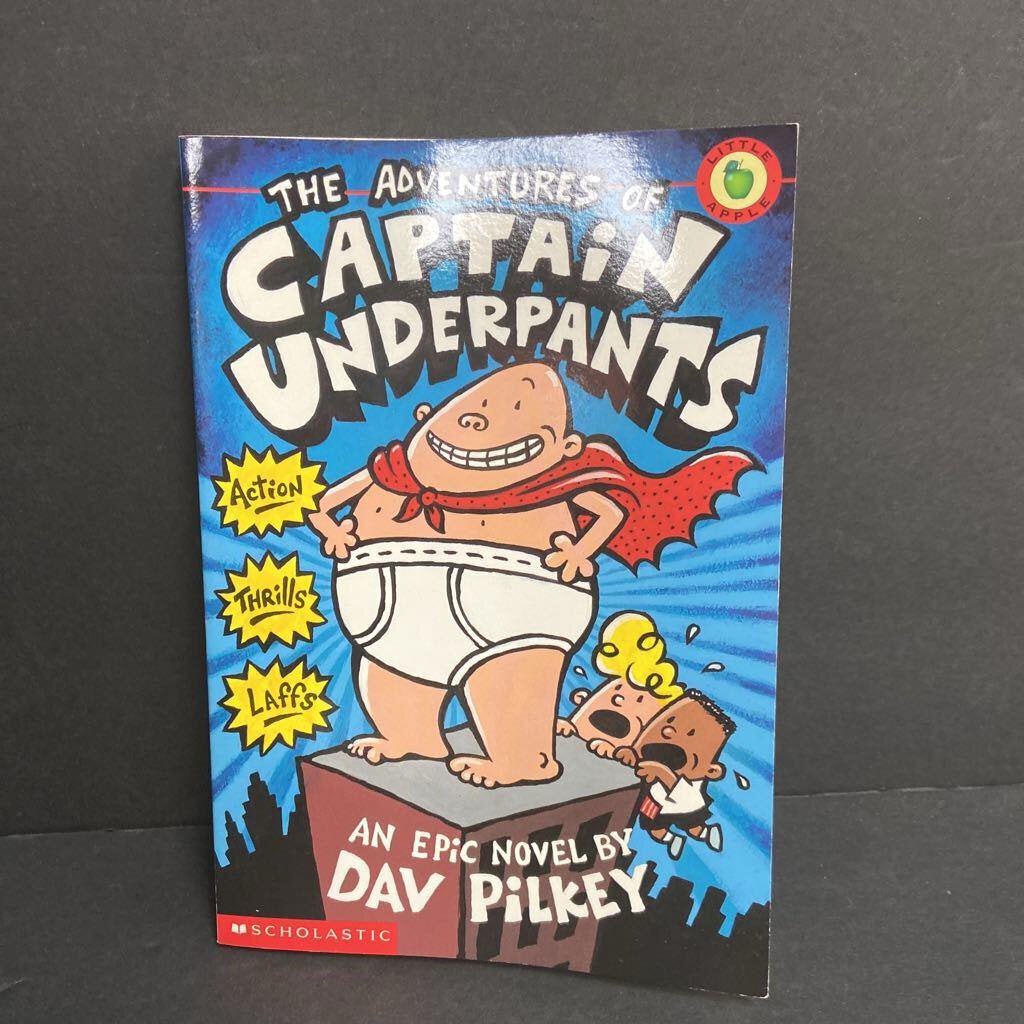 The Adventures of Captain Underpants (Dav Pilkey) -series paperback