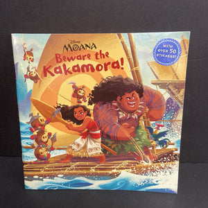 Beware the Kakamora! (Disney Moana) -character paperback