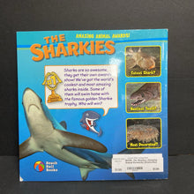 Load image into Gallery viewer, The Sharkies (Amazing Animal Rewards) (Sharks/Sea Animals) (James Buckley Jr.) -educational activity paperback

