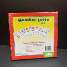 Load image into Gallery viewer, Number Lotto 0-10 (NEW) (LDA)
