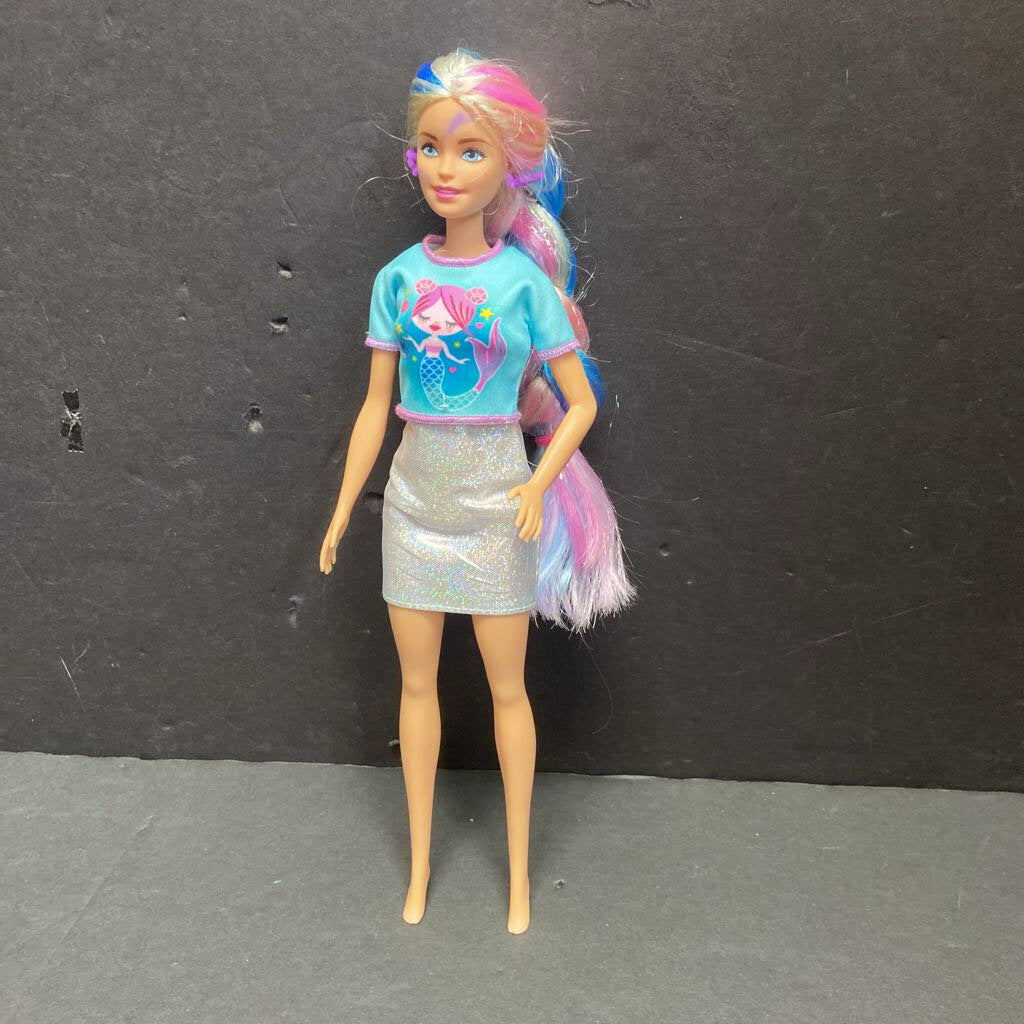 Doll in Mermaid Outfit