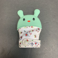 Load image into Gallery viewer, Bunny Teething Mitt
