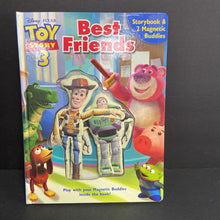 Load image into Gallery viewer, Best Friends w/ 2 Magnetic Buddies (Disney Pixar Toy Story 3) -character activity board
