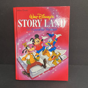 Walt Disney's Story Land: 55 Favorite Stories (Disney) -character hardcover