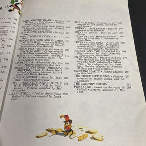 Walt Disney's Story Land: 55 Favorite Stories (Disney) -character hardcover