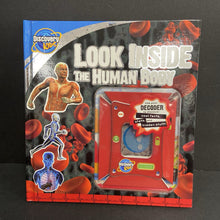 Load image into Gallery viewer, Look Inside the Human Body w/ Decoder (Discovery Kids) (Anatomy) -educational hardcover
