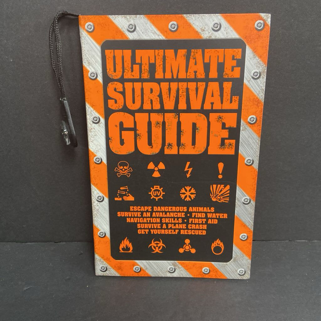 Ultimate Survival Guide for Kids w/ Compass (Rob Colson) (Facts/Environment) -educational activity paperback