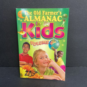 The Old Farmers Almanac For Kids Volume 4 (Facts) -educational paperback
