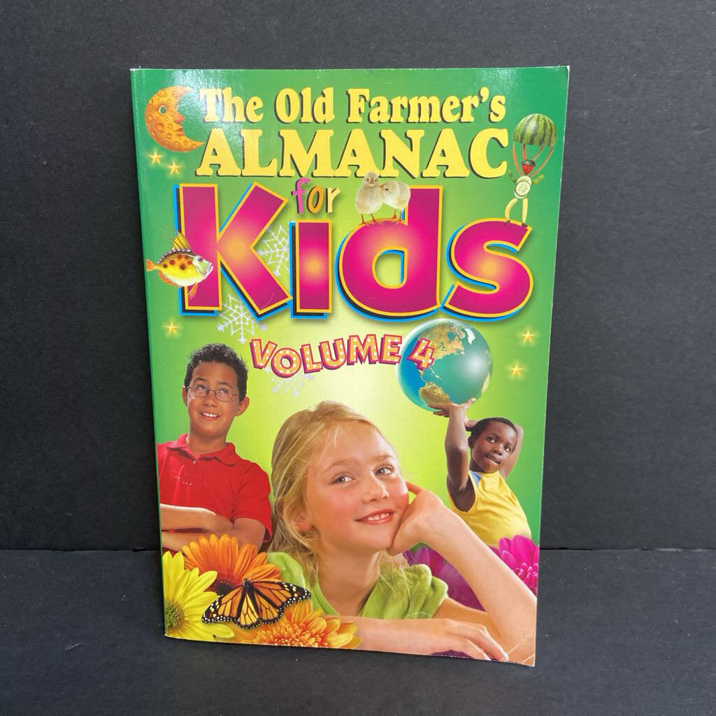 The Old Farmers Almanac For Kids Volume 4 (Facts) -educational paperback