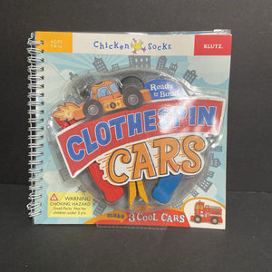 Clothespin Cars (Klutz) (Vehicles) -activity paperback