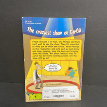 Load image into Gallery viewer, Big-Top Bonanza (Phineas &amp; Ferb) (Disney) (N. B. Grace) -character series novelization paperback
