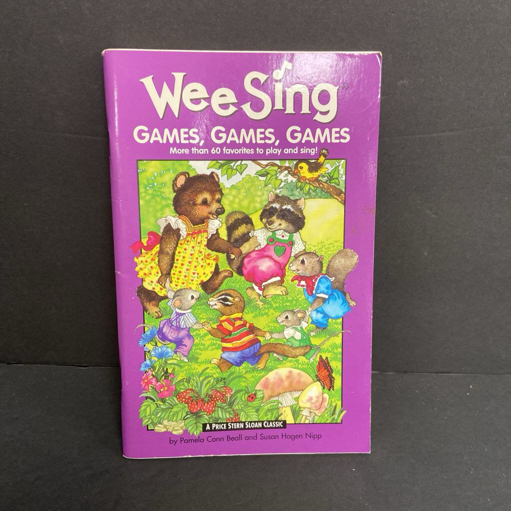 Games, Games, Games (Wee Sing) (Pamela Conn Beall & Susan Hagen Nipp) (Music) -paperback