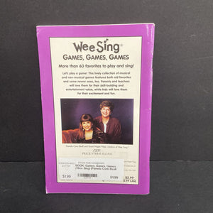 Games, Games, Games (Wee Sing) (Pamela Conn Beall & Susan Hagen Nipp) (Music) -paperback