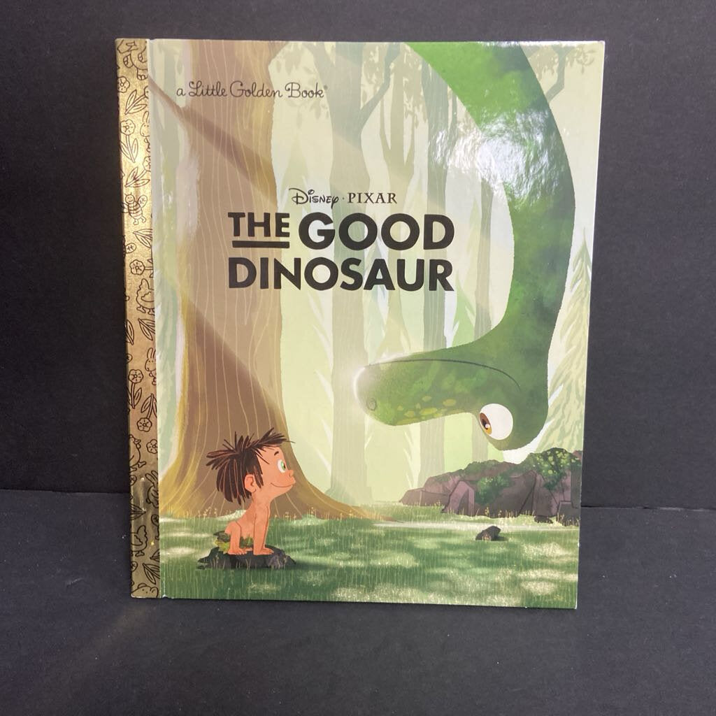 The Good Dinosaur (Golden Book) (Bill Scollon) (Disney Pixar) -character hardcover