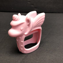 Load image into Gallery viewer, Bitzy Silicone Unicorn Hand Teether
