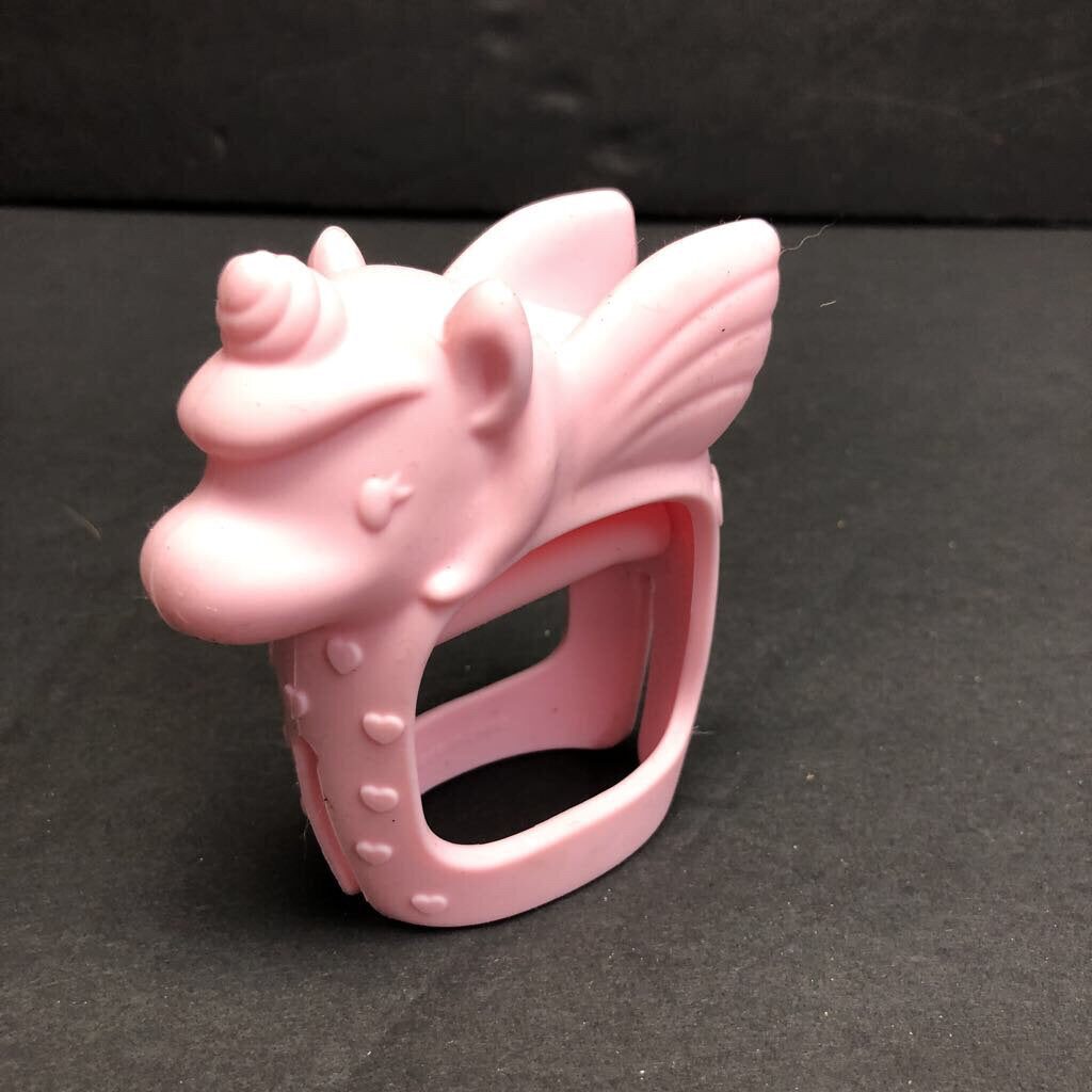 Bitzy Silicone Unicorn Hand Teether