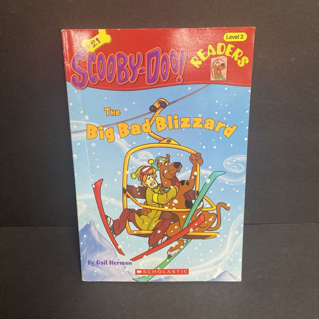 The Big Bad Blizzard (Scooby-Doo Readers Level 2) (Hello Reader) (Gail Herman) -character reader paperback