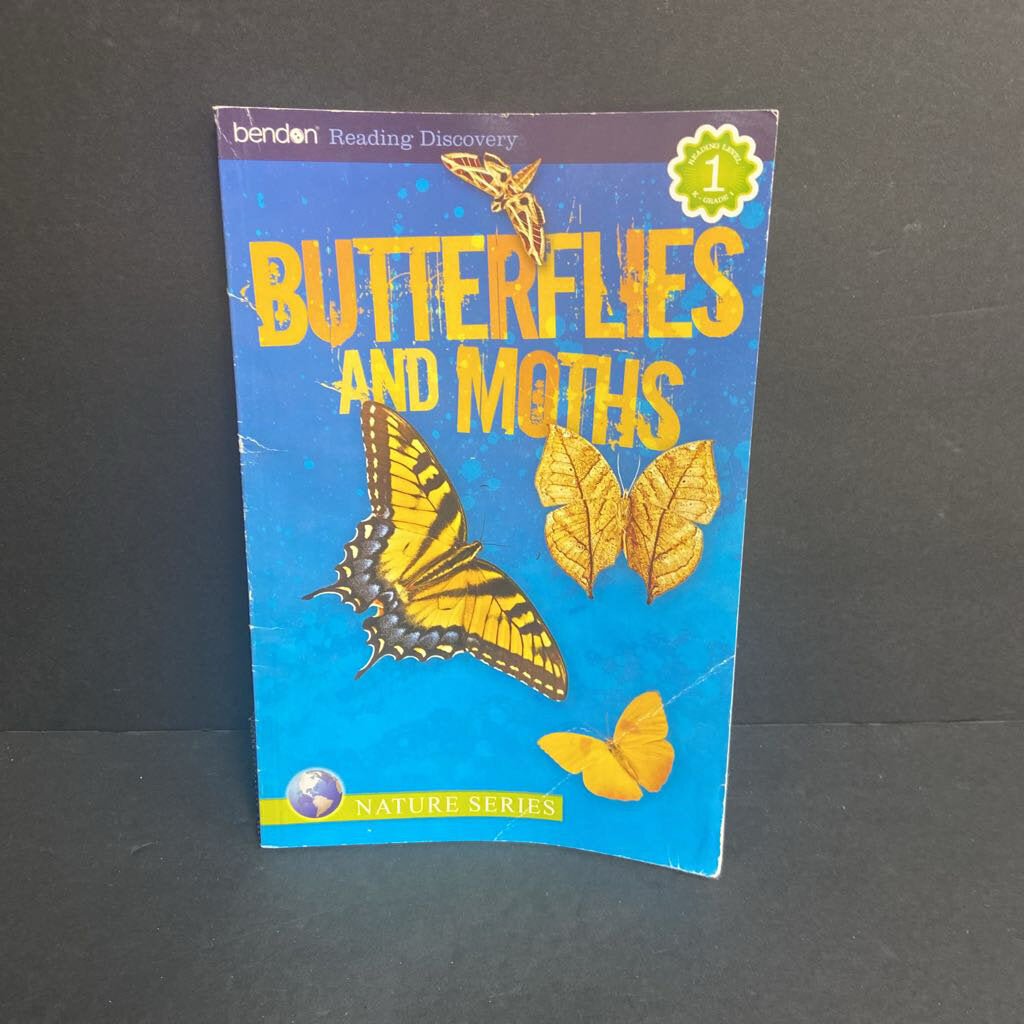 Butterflies and Moths (Reading Discovery Level 1) (Nature Series) (Insects) -educational reader paperback
