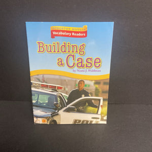 Building a Case (Houghton Mifflin Vocabulary Readers) (Nomi J. Waldman) -reader paperback